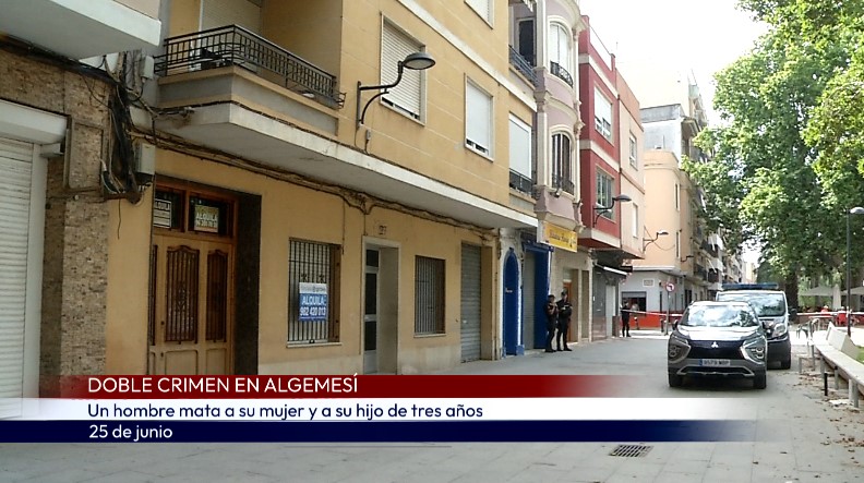 Un hombre mata a su mujer y a su hijo de tres años en Algemesí