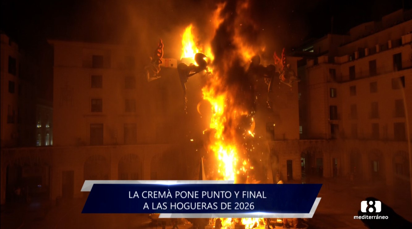 La Cremà pone punto y final a las Hogueras de Alicante 2026