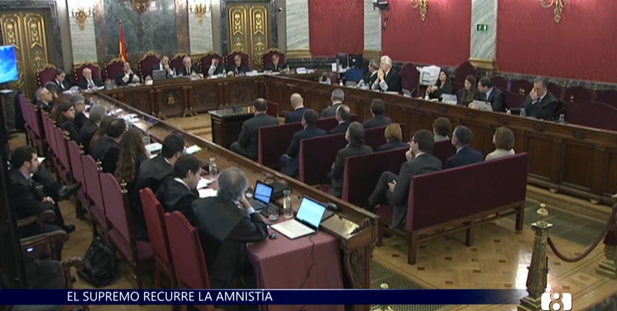 El Supremo lleva por primera vez al Constitucional la ley de amnistía