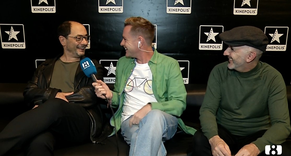Jordi Sánchez y Pep Antón Gómez presentan en Valencia 'Alimañas', su nueva película