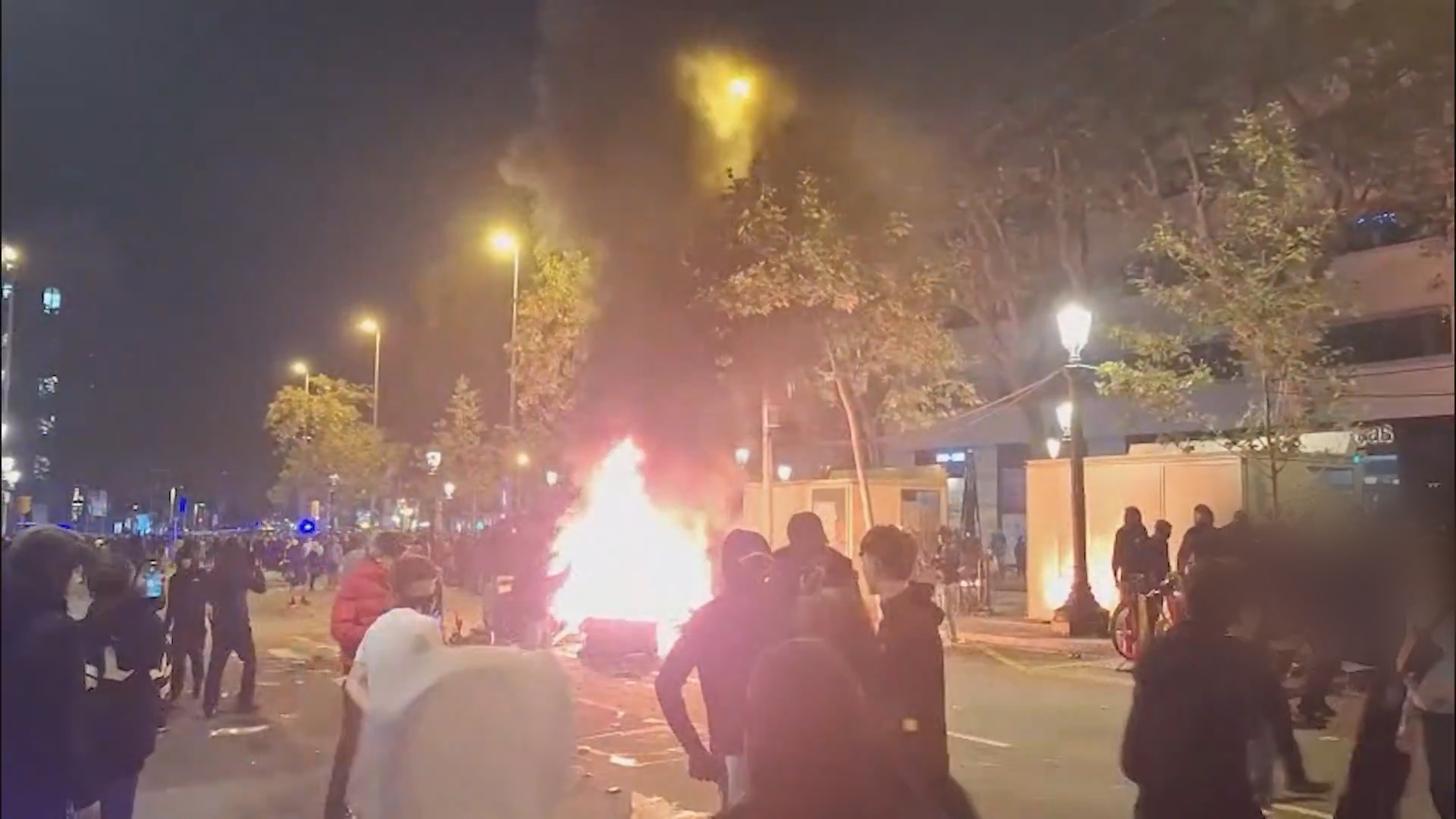 Las convocatorias de disturbios amenazan con extenderse por España