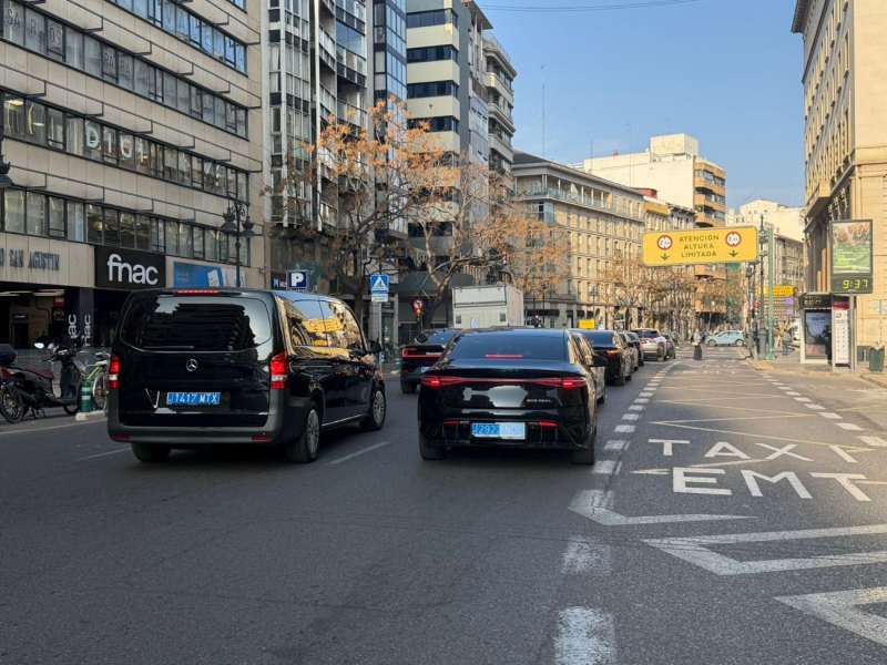 Protestas de VTC en Valencia: el sector advierte de miles de empleos en riesgo 