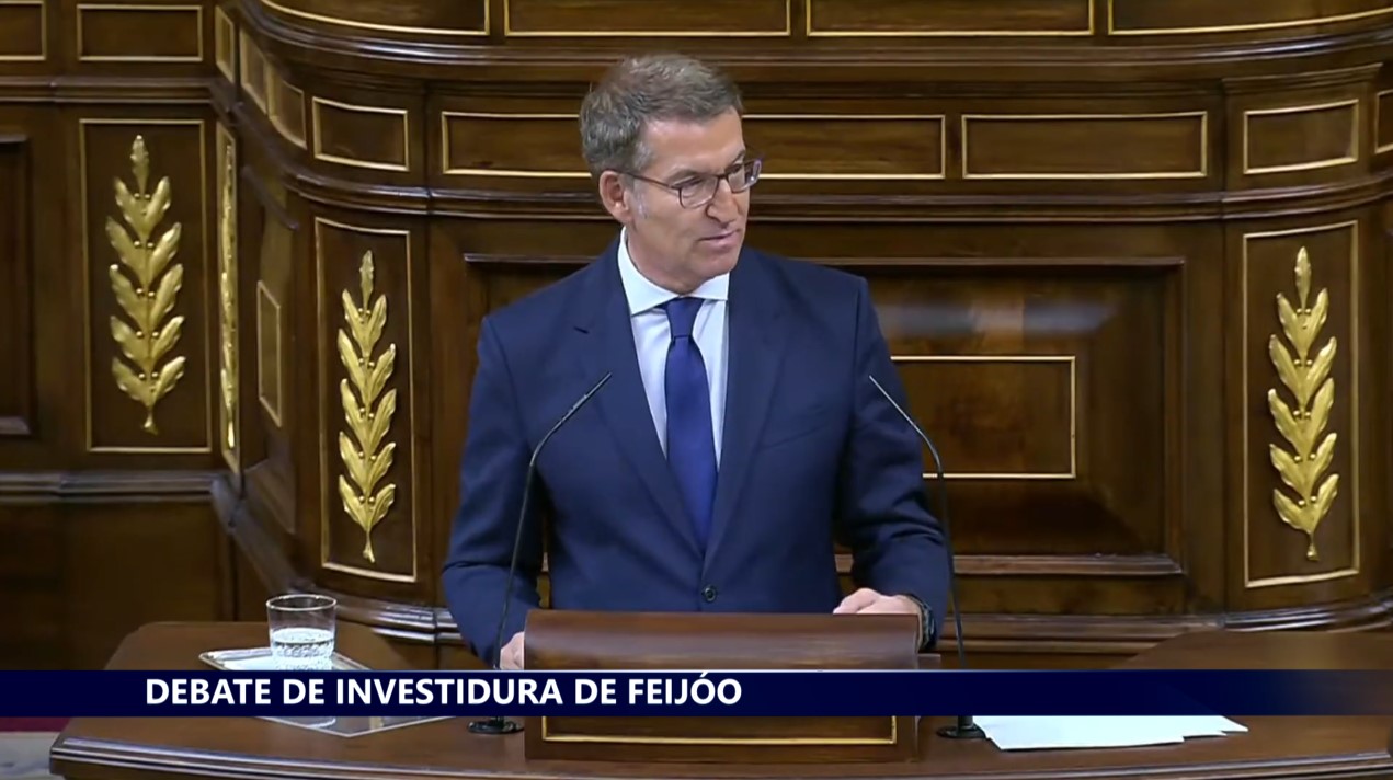 Debate de investidura: Feijóo ofrece a  Sánchez seis pactos de Estado