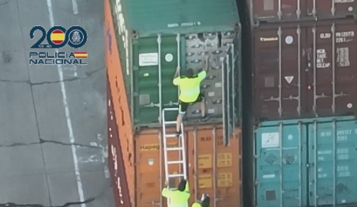 Desarticulada una organización que introducía droga en el Puerto de Valencia 