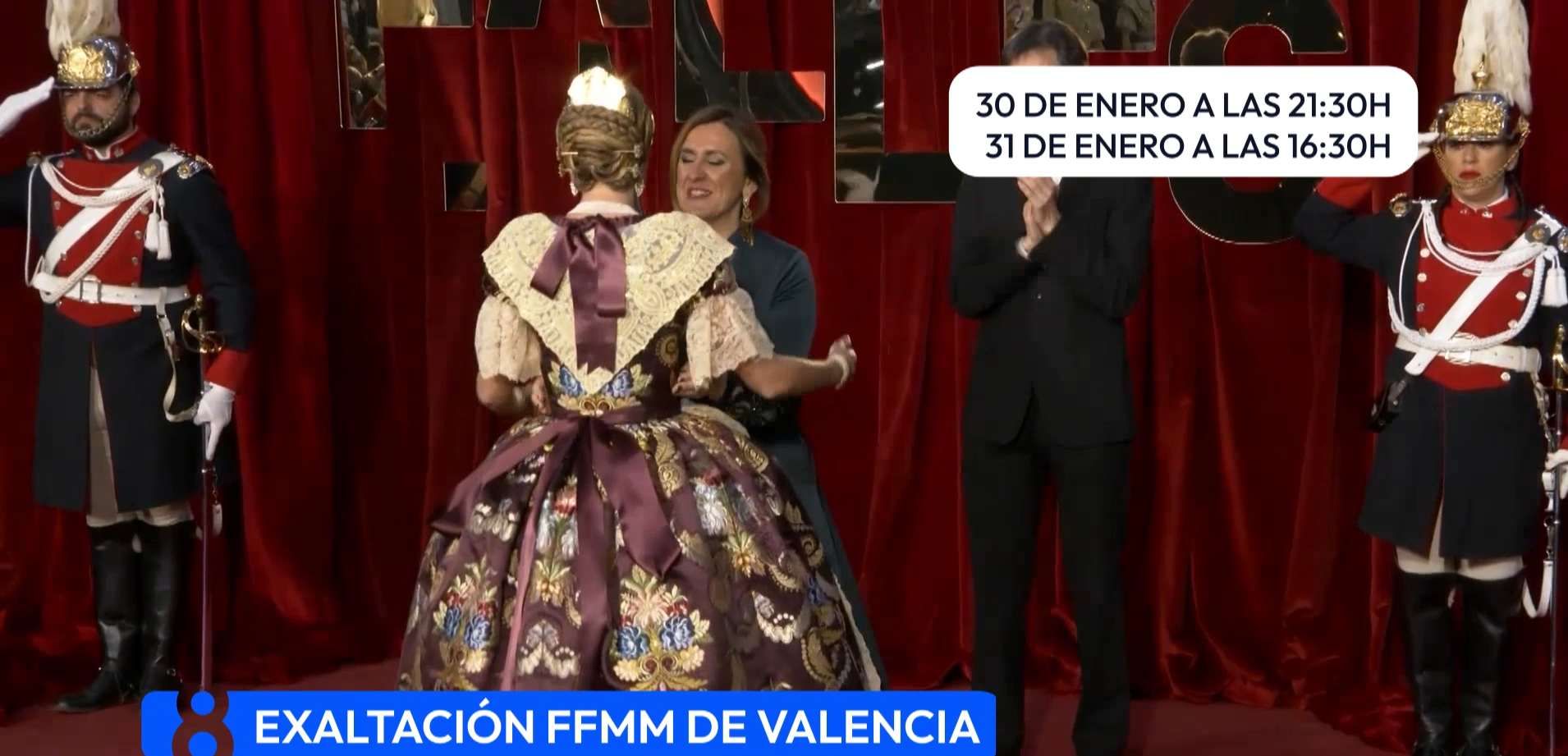 Sigue la Exaltación de las FFMM de Valencia en La 8 Mediterráneo