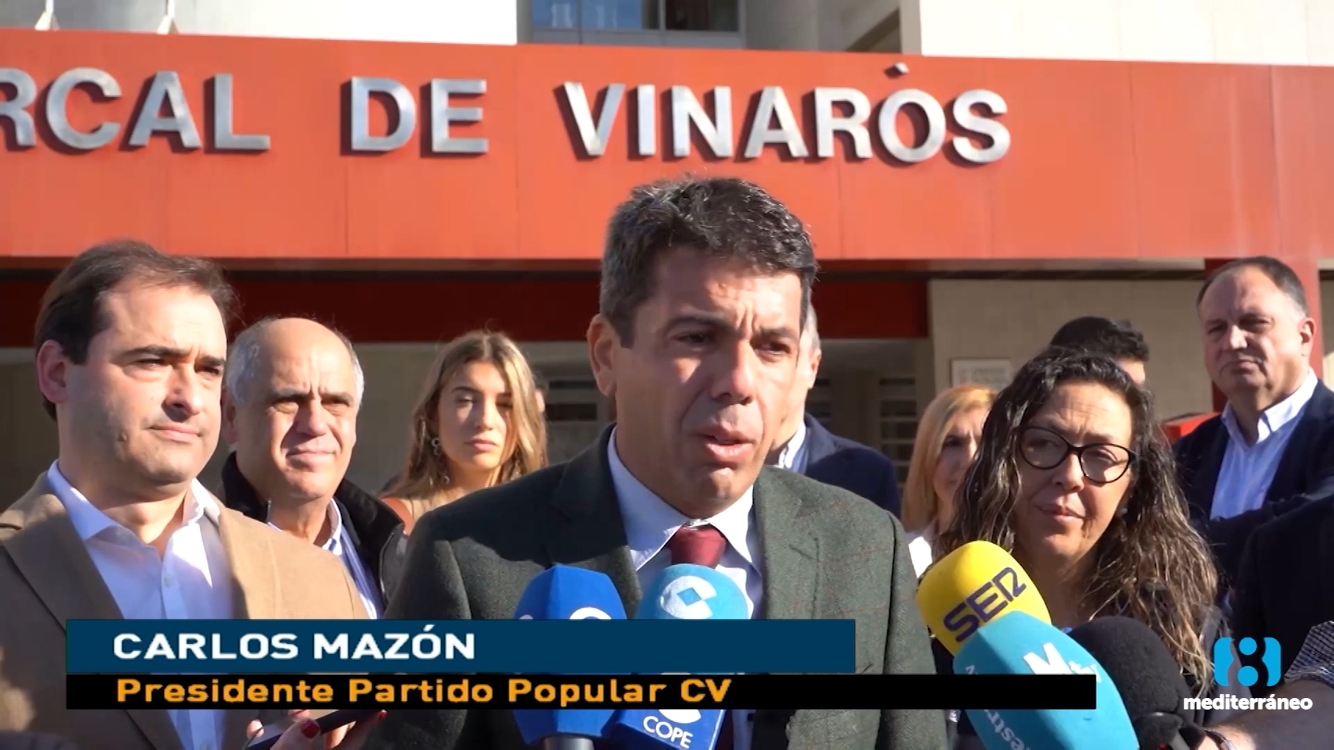 Carlos Mazón denuncia en Castellón el colapso de la Sanidad pública