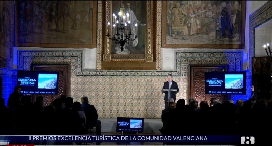 La 8 Mediterráneo celebra los II Premios Excelencia Turística Comunidad Valenciana