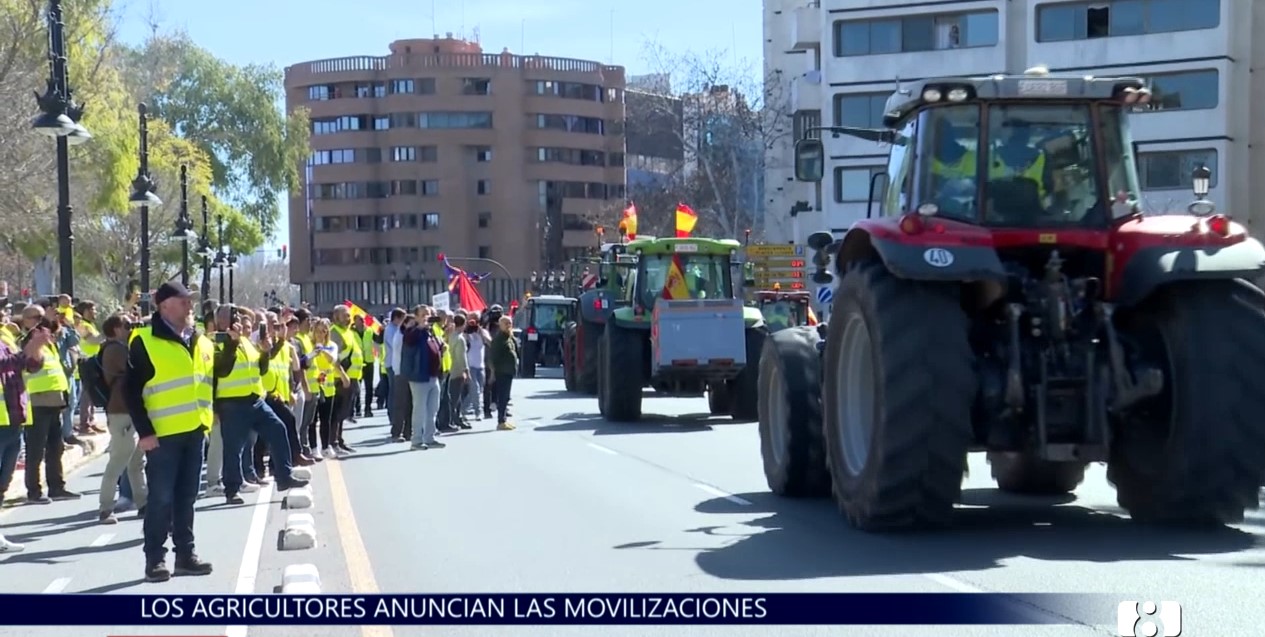El campo valenciano anuncia nuevas movilizaciones de cara a los próximos meses