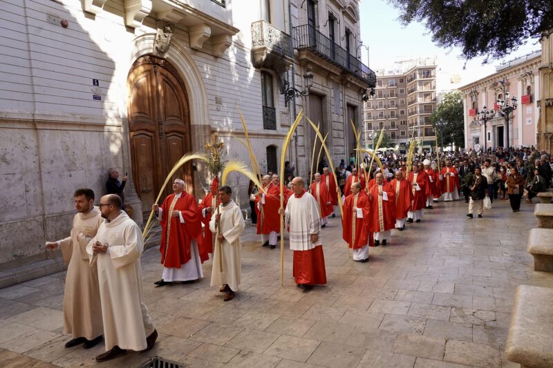 Donde seguir el Domingo de Ramos 