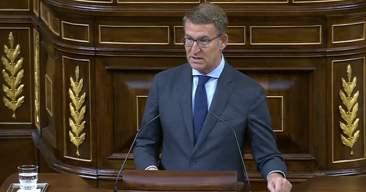 Así ha sido la segunda sesión de la investidura de Feijóo