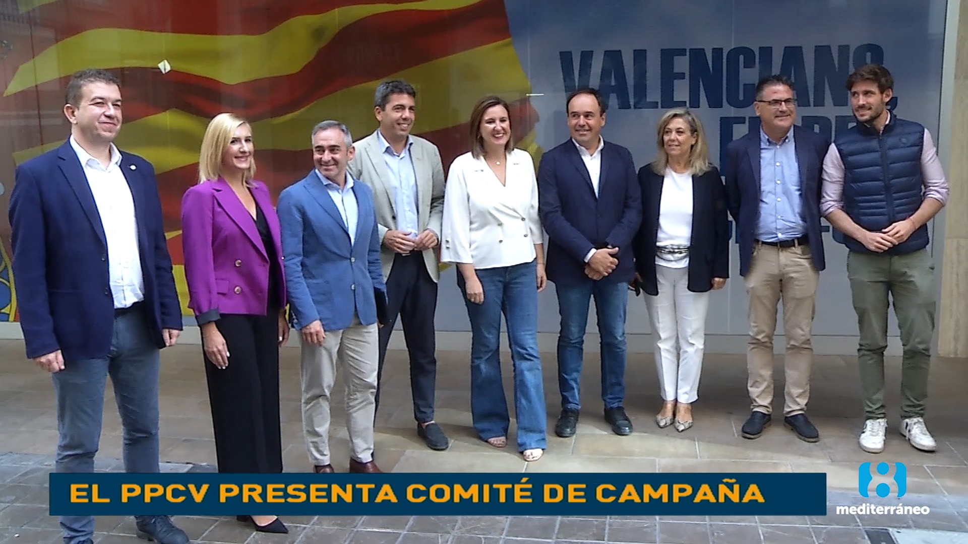 El PPCV presenta su comité de campaña electoral para “acelerar el cambio