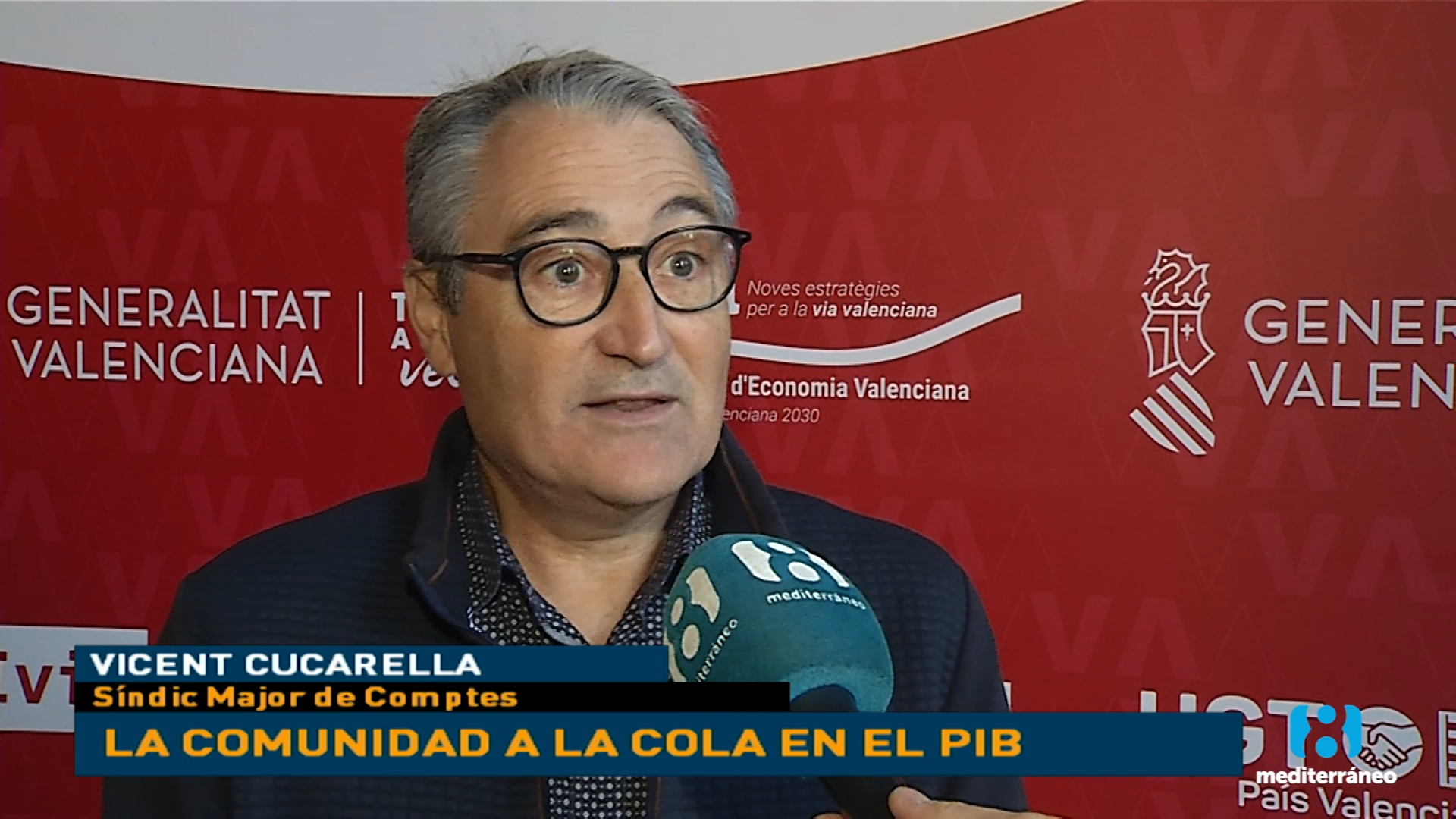 El PIB per cápita de la Comunidad Valenciana se encuentra 12 puntos por debajo de la media