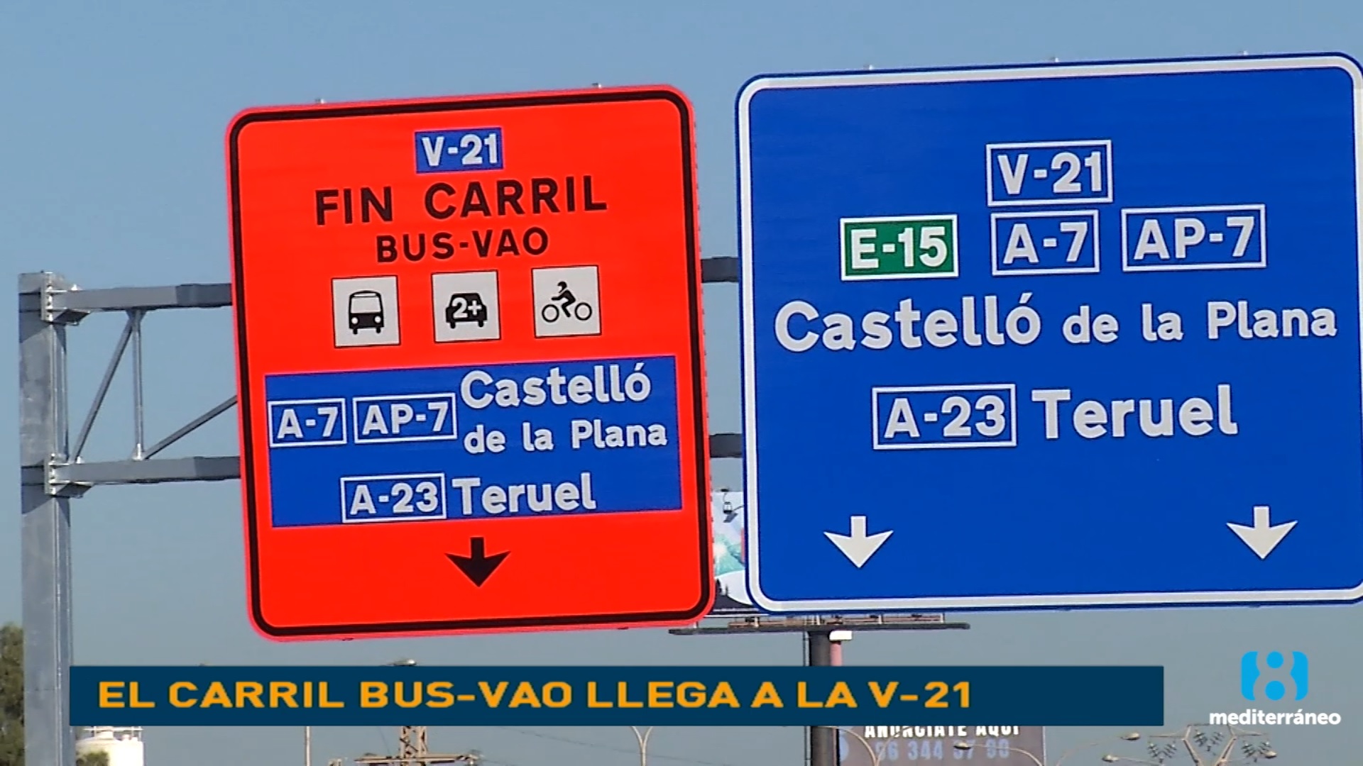 Valencia inaugura el primer carril Bus Vao de la Comunidad Valenciana