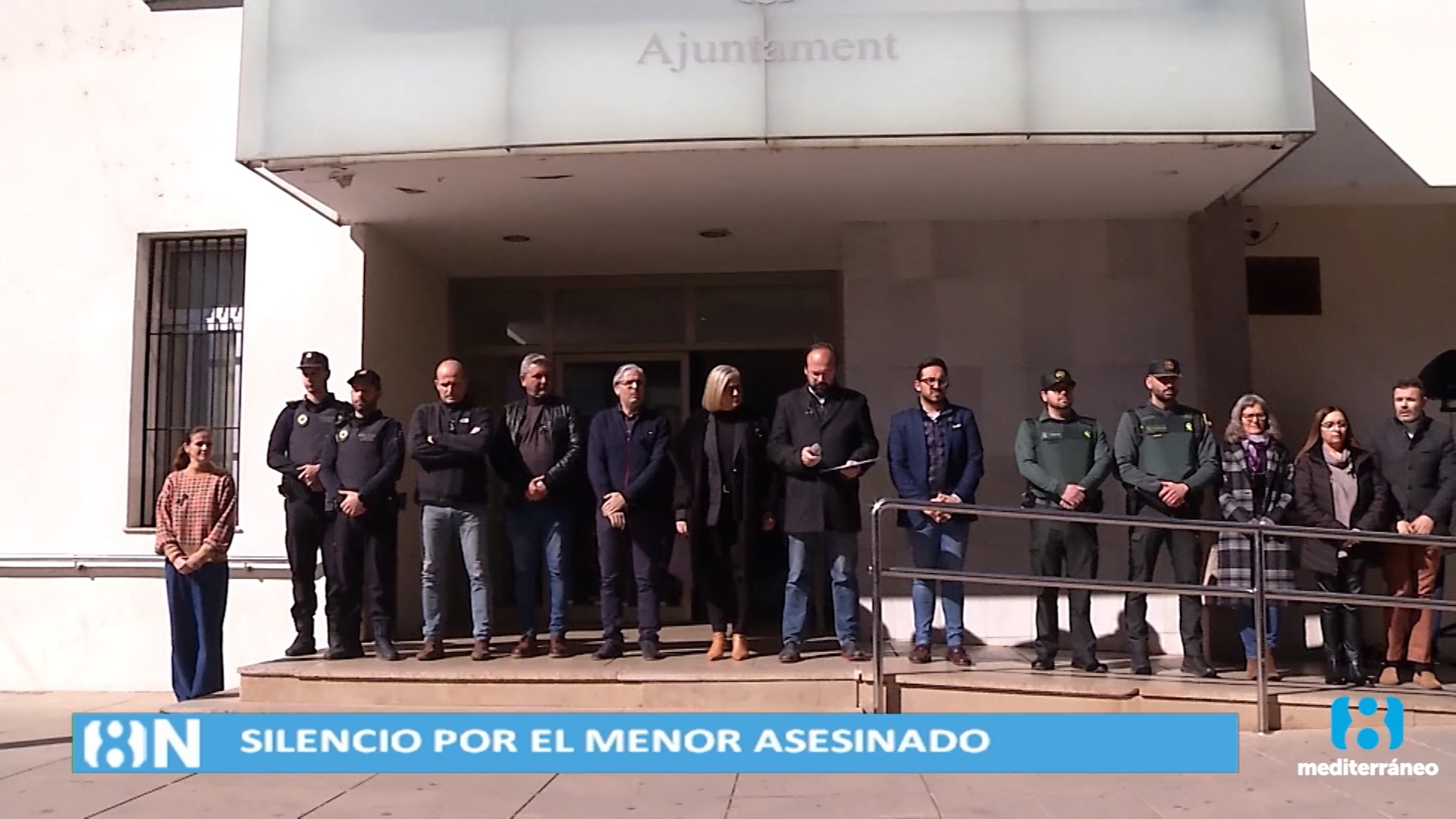 Vilamarxant llora la muerte del bebé supuestamente a manos de su madre