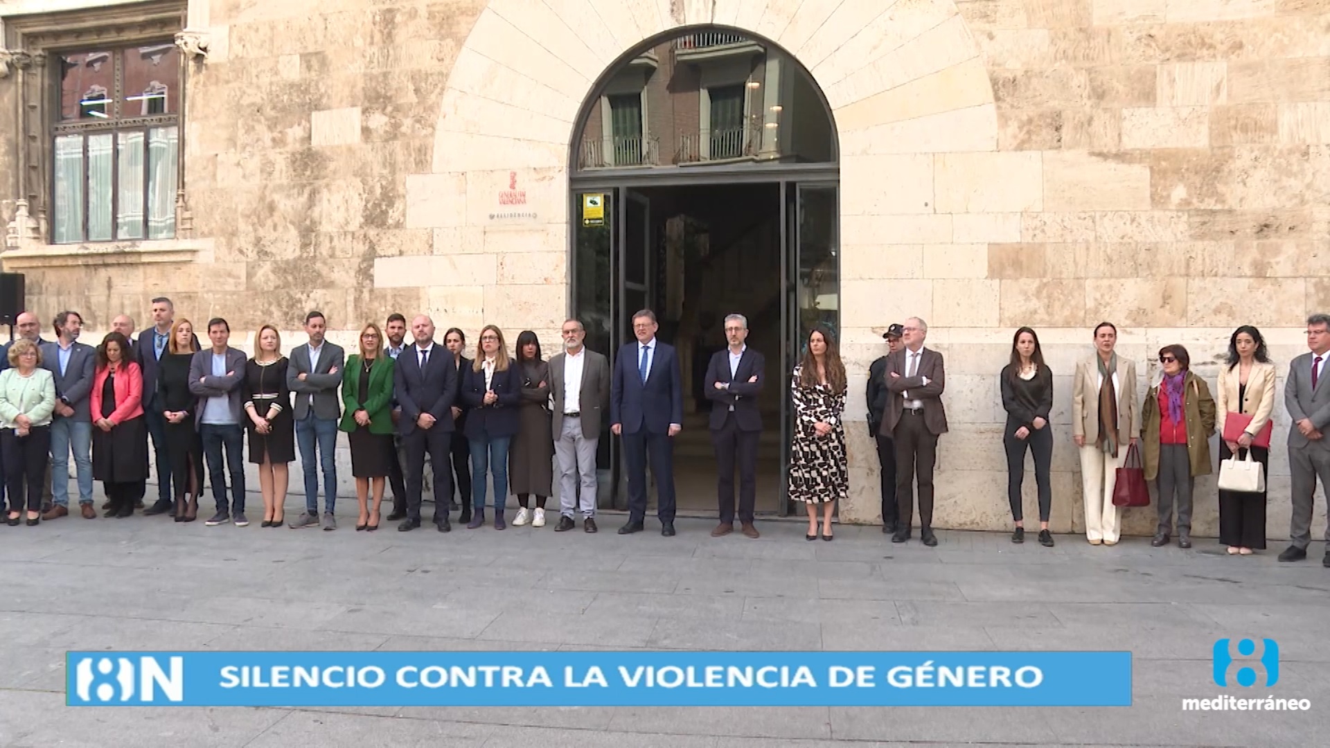 Silencio contra la violencia de género en la Comunidad Valenciana