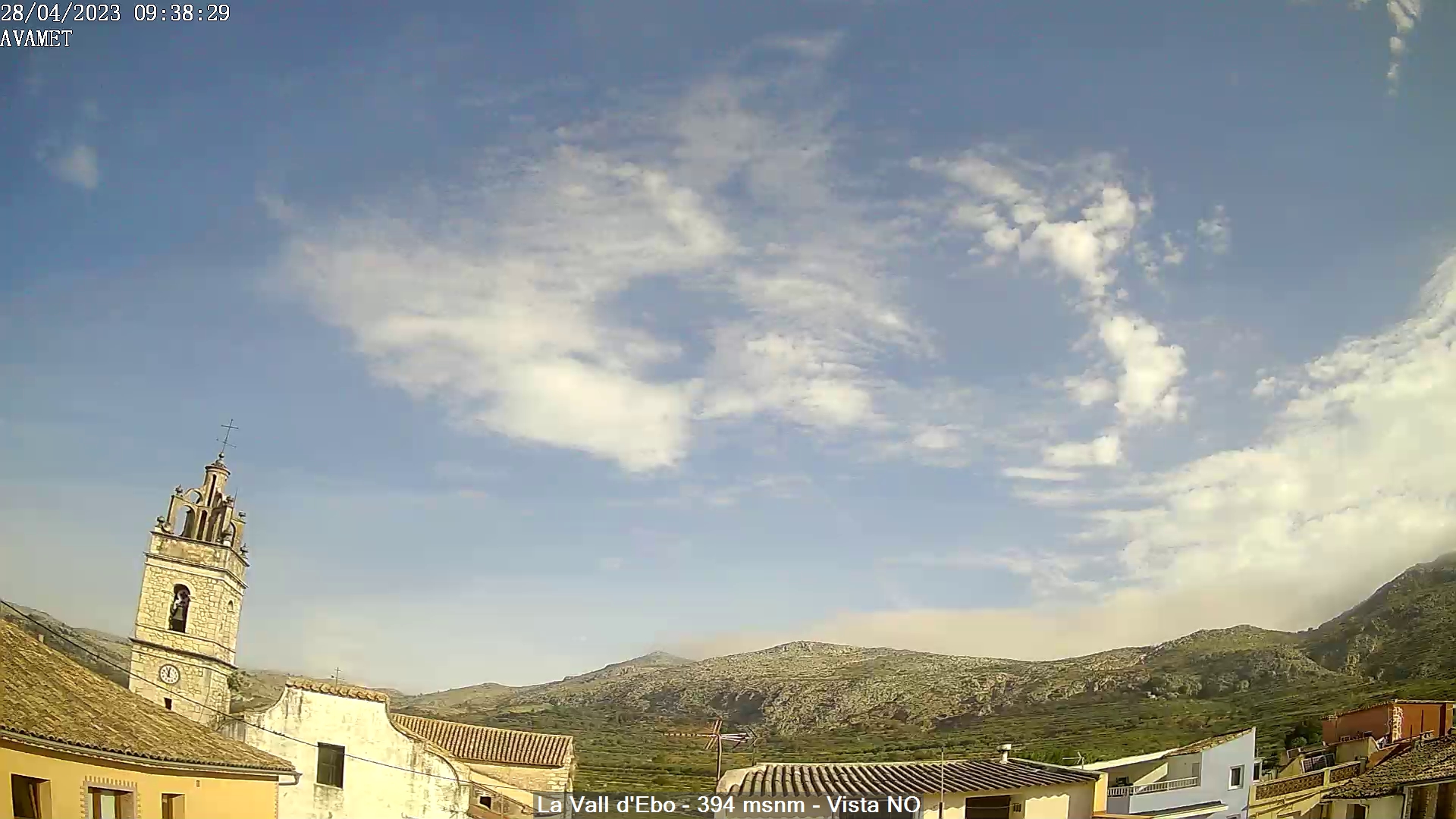 Otro día de calor, con máximas del mes de julio en el interior