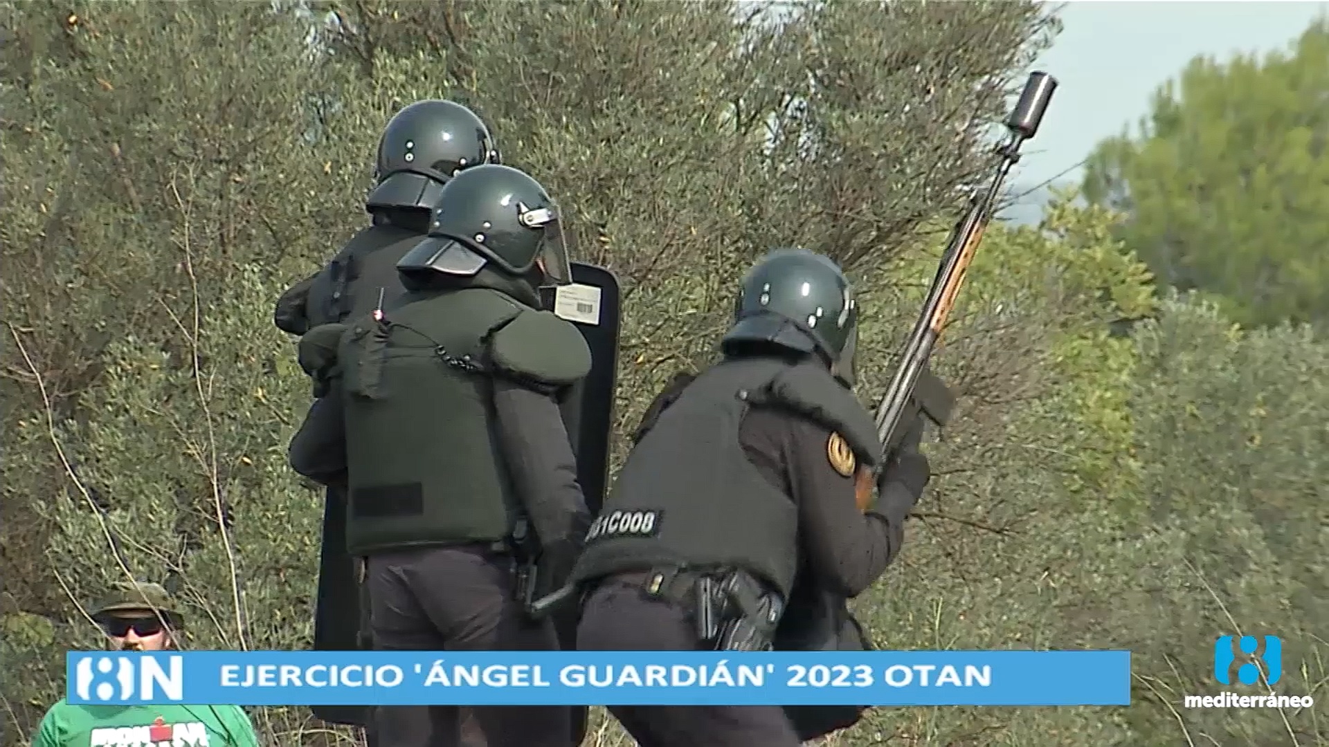 Las bases de Bétera y Marines, inmersas en el desarrollo del ejercicio 'Ángel Guardián'