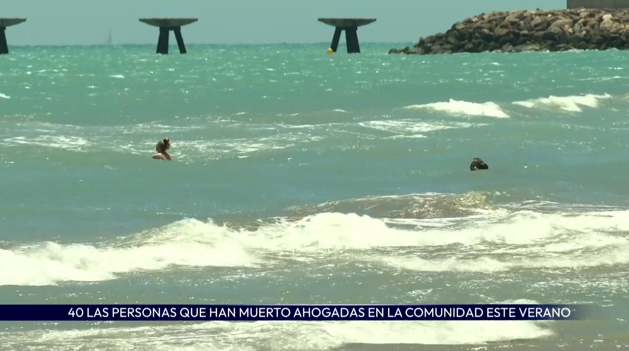 Verano negro en aguas de la Comunidad Valenciana: 40 personas han muerto ahogadas