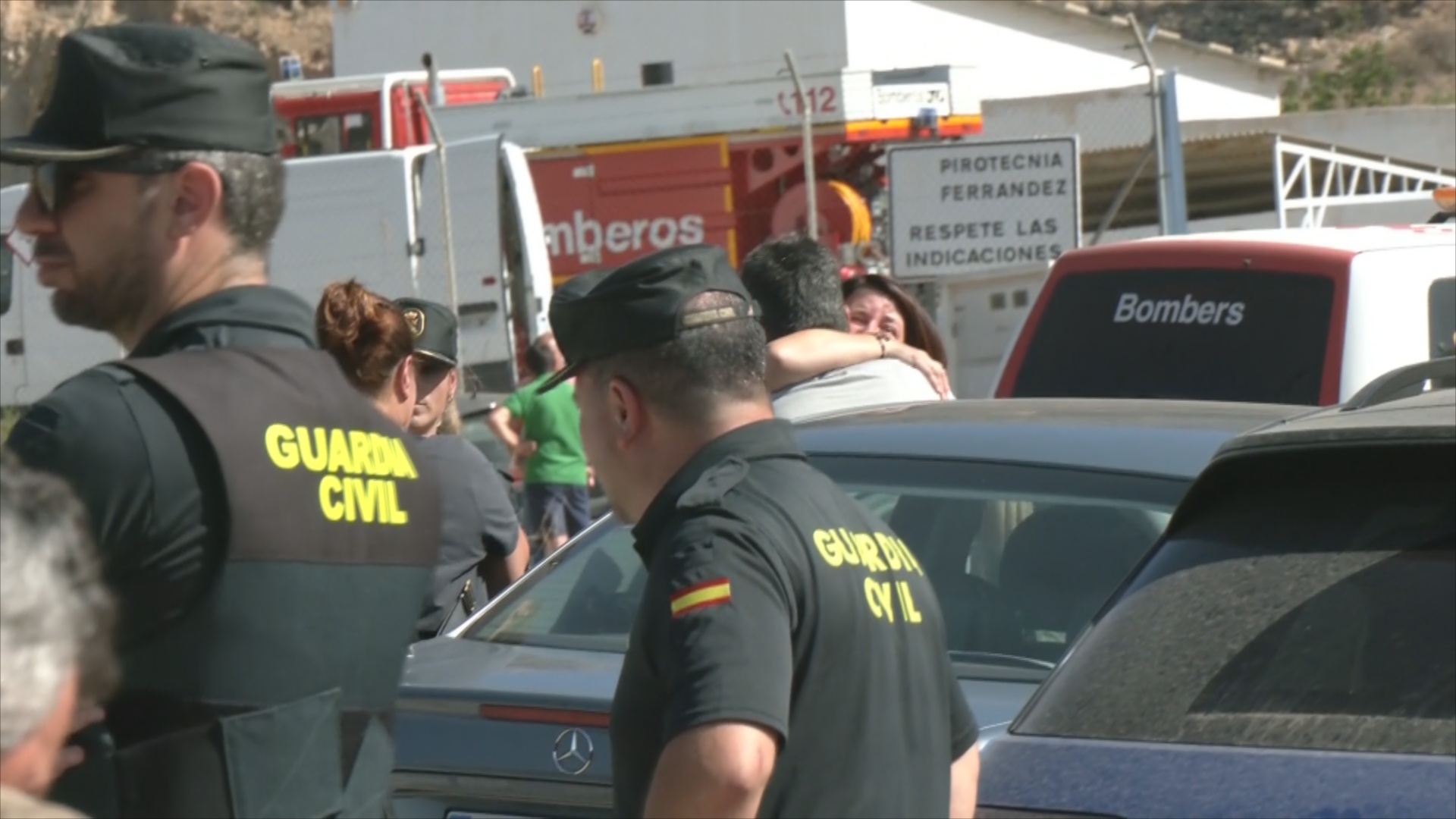 Muere en una explosión uno de los socios de Pirotecnia Ferrández de Redován