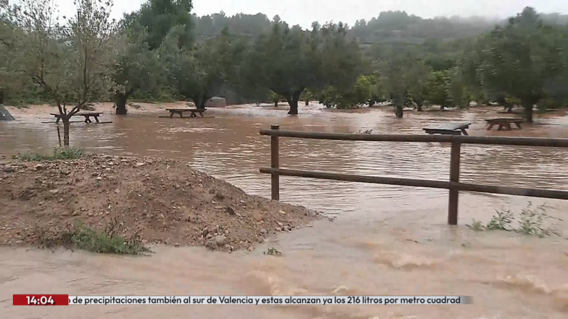 Las consecuencias de la DANA a su paso por Valencia 
