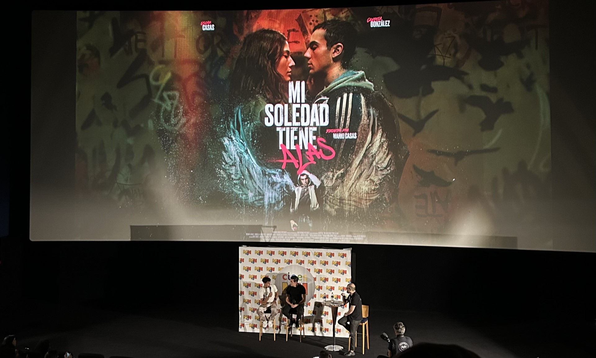 Mario Casas presenta su primera película como director en Cines MN4