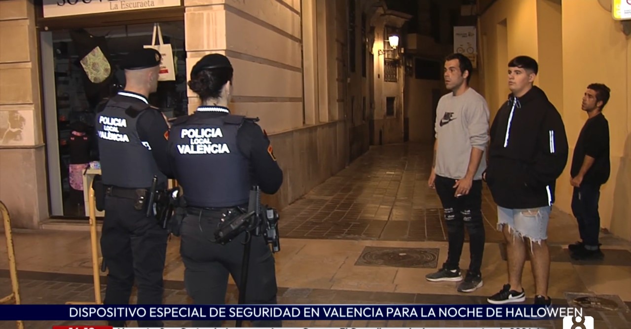 Halloween en Valencia: más de 120 agentes blindarán la ciudad