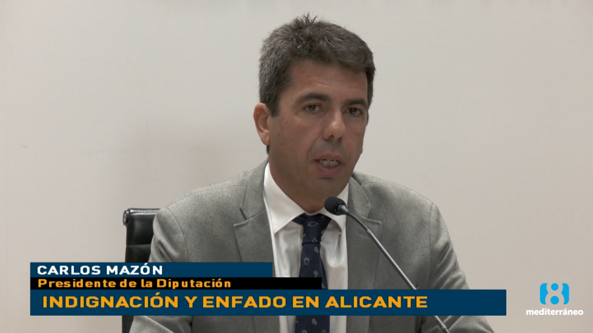 Indignación en Alicante por la abstención del Consell en el plan del Tajo