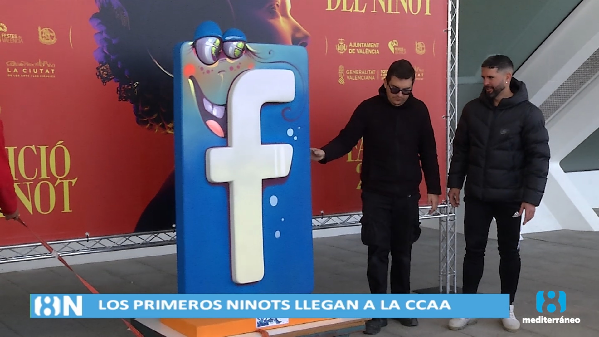 Comienzan a llegar los primeros ninots a la Ciudad de las Artes y las Ciencias