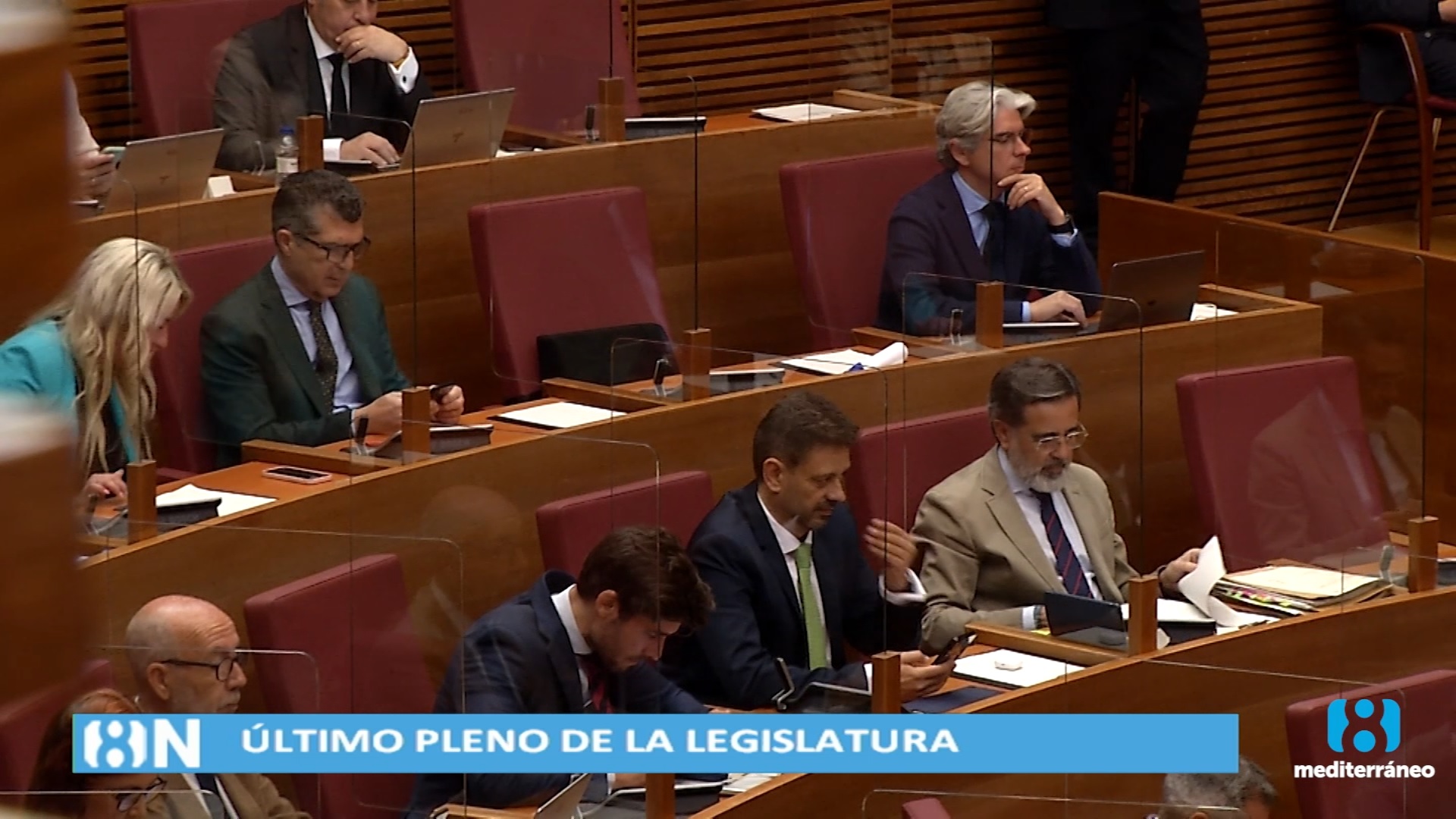 El Botànic llega dividido al último pleno de la legislatura