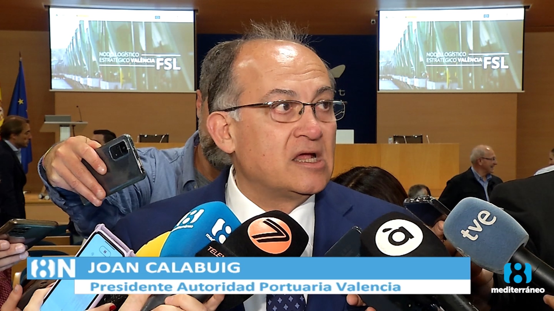 El Puerto presenta en Nodo logístico Valencia-Font de San Luis