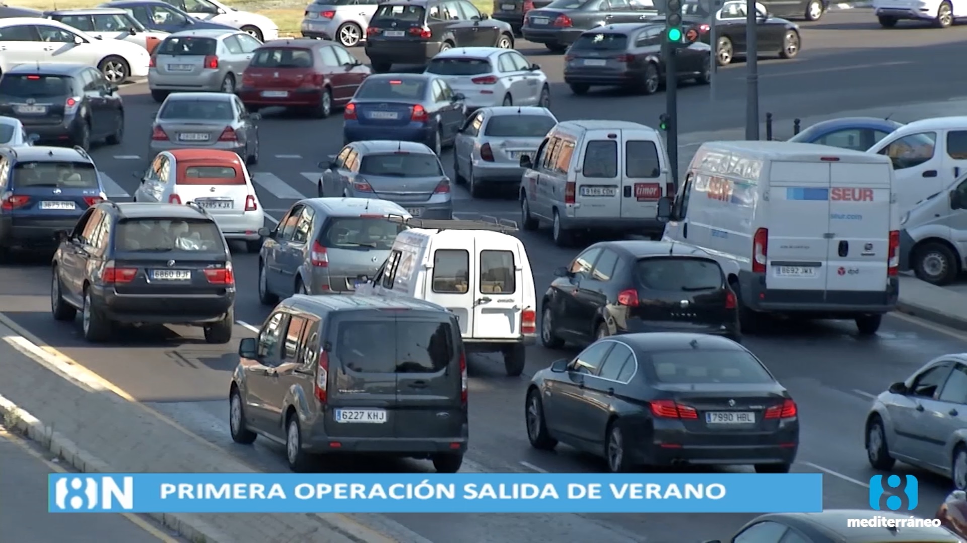 En marcha la primera operación salida del verano