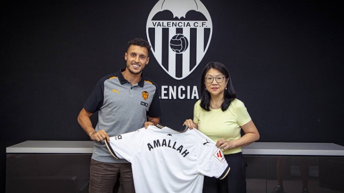 Selim Amallah llega cedido al Valencia CF con opción de compra