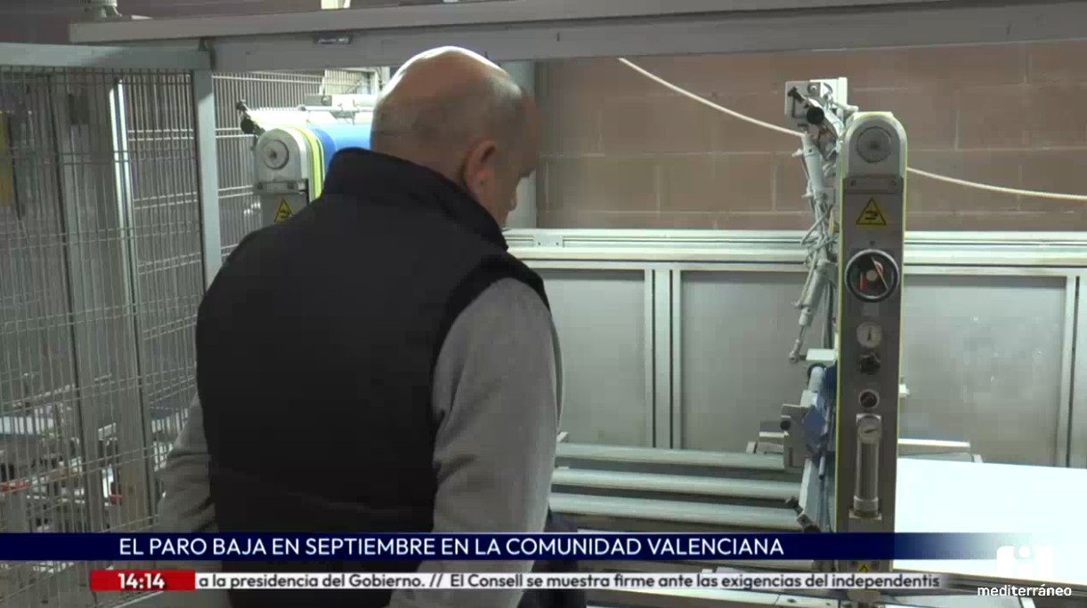 El paro baja en septiembre en la Comunidad Valenciana