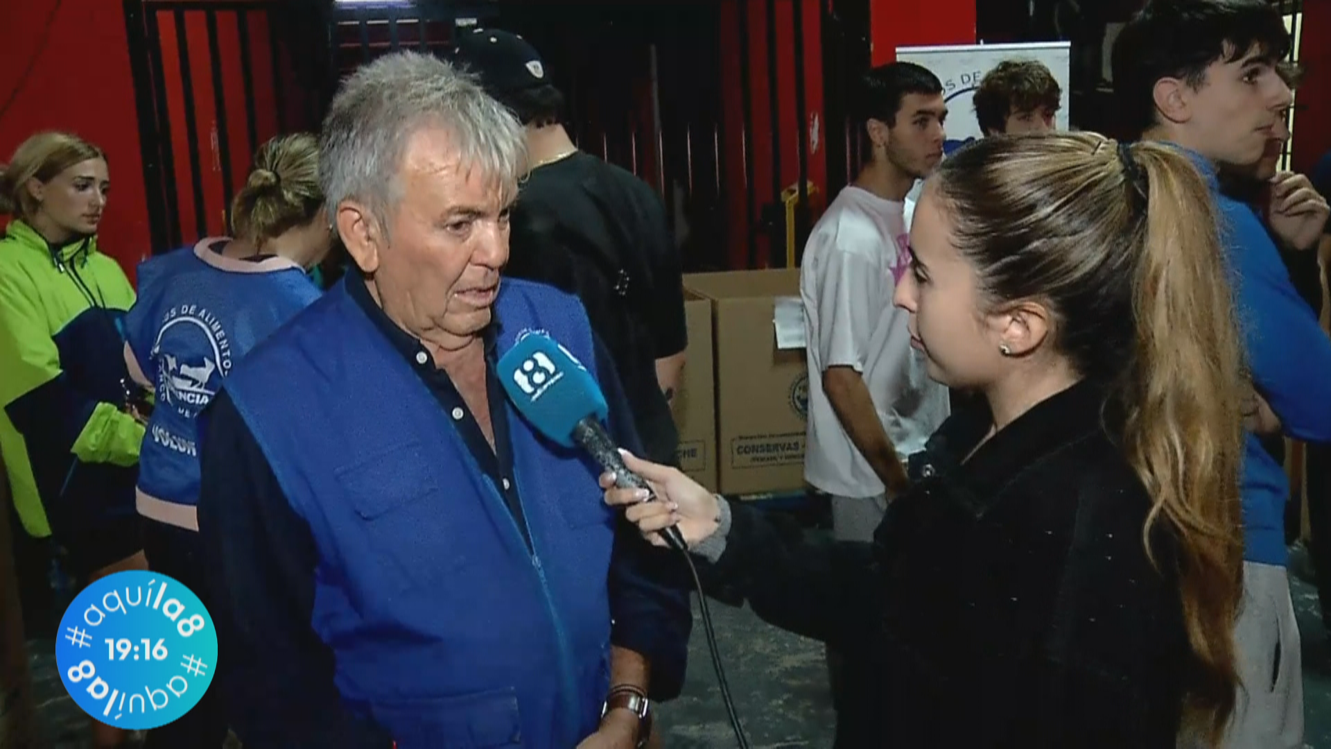 Oleada de solidaridad con los afectados  en Mestalla 