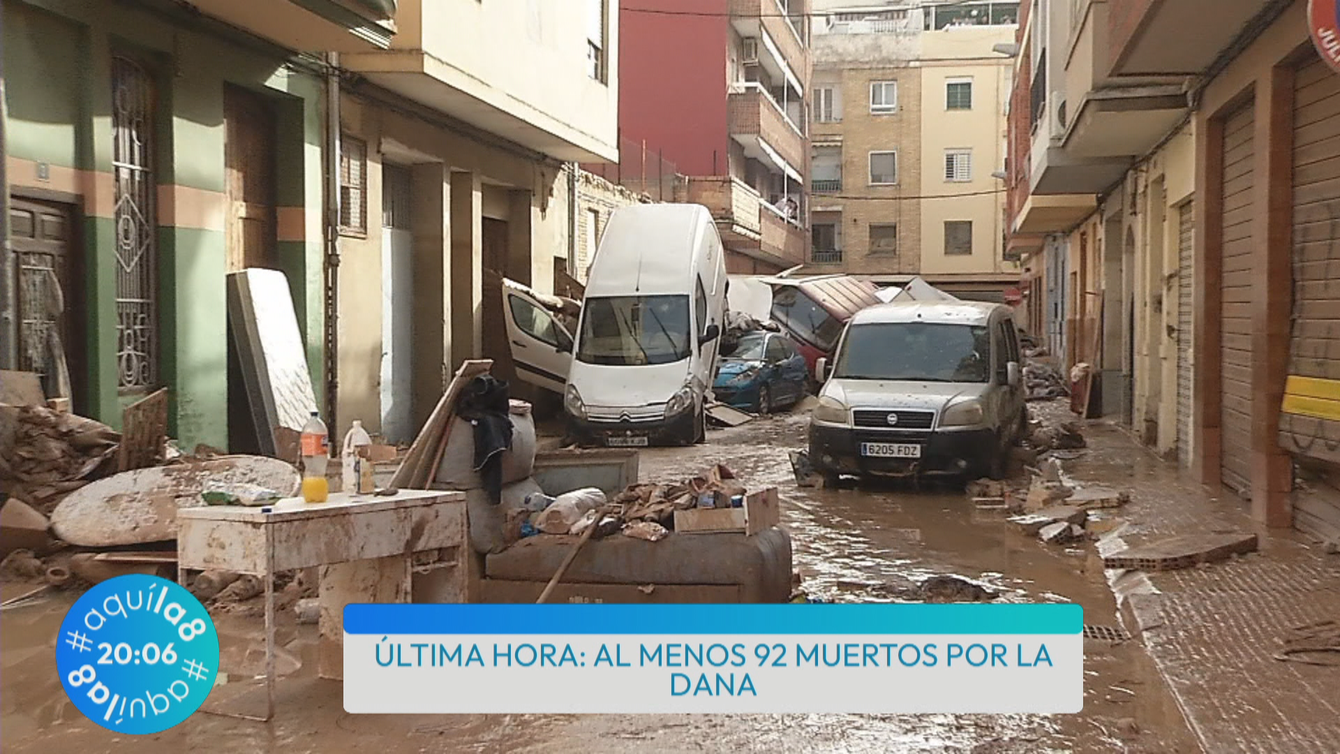 Desperfectos incalculables en Alfafar tras la Dana 