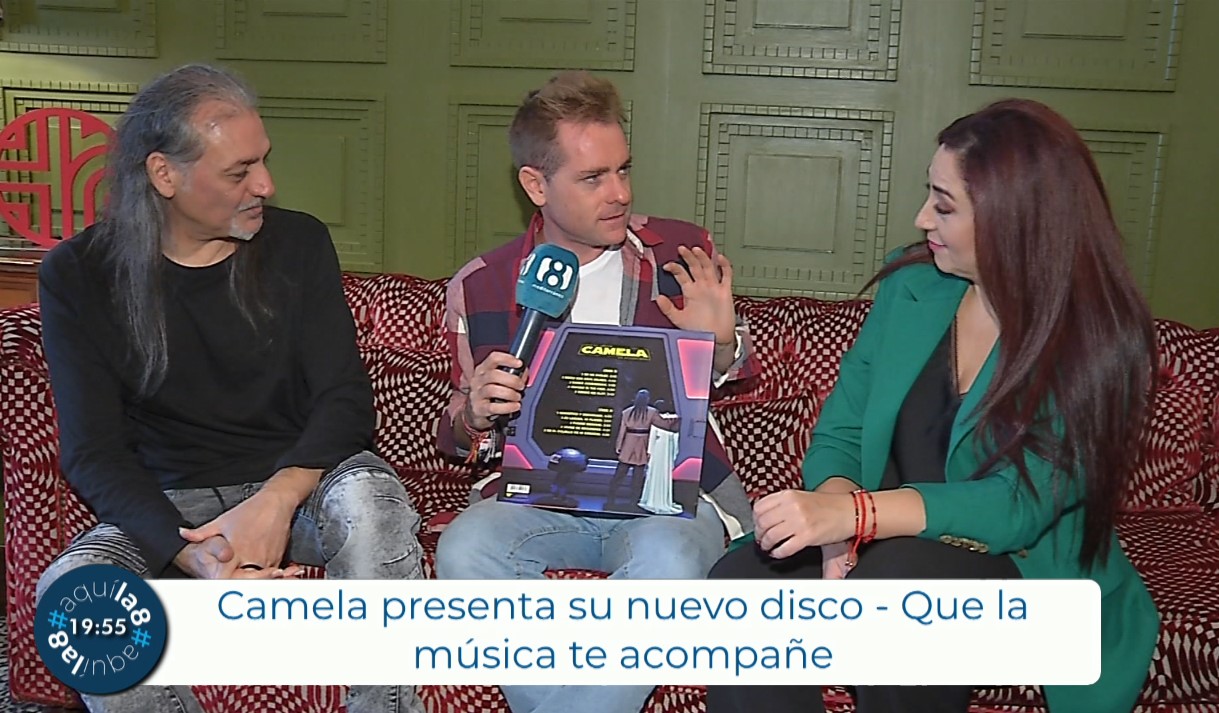 Camela presenta su nuevo disco 'Que la música te acompañe' 