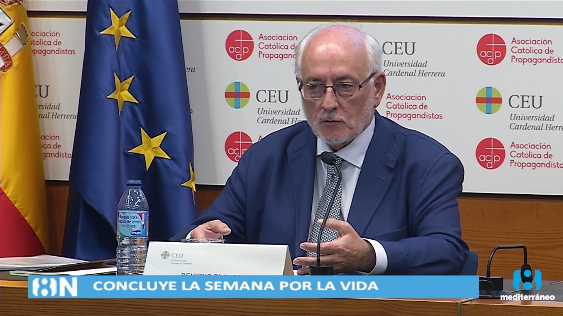 Benigno Blanco clausura la 'Semana por la vida' de Valencia