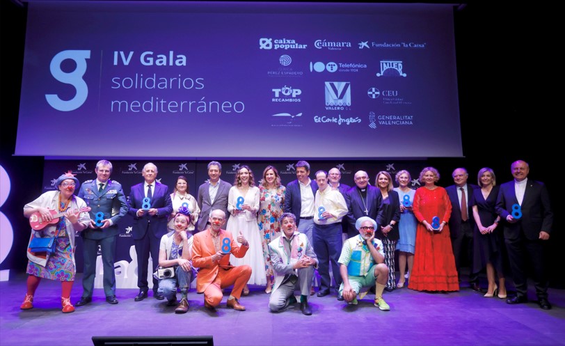 La 8 Mediterráneo celebra la IV Gala Solidarios Mediterráneo