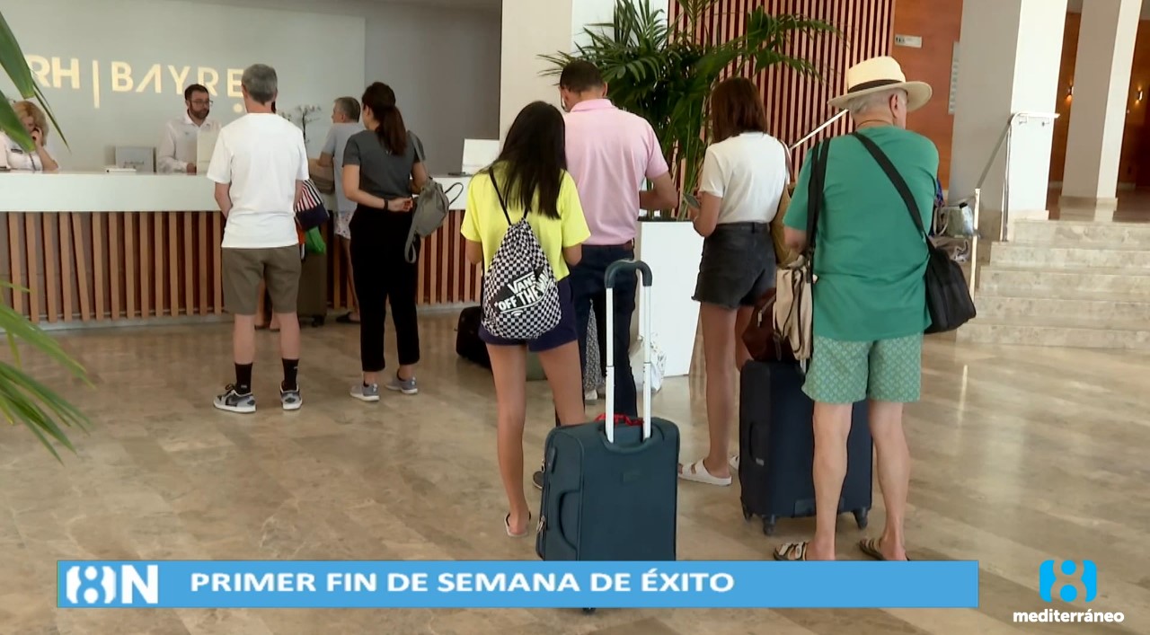 Éxito de ocupación hotelera en la Comunidad Valenciana en el primer fin de semana de julio