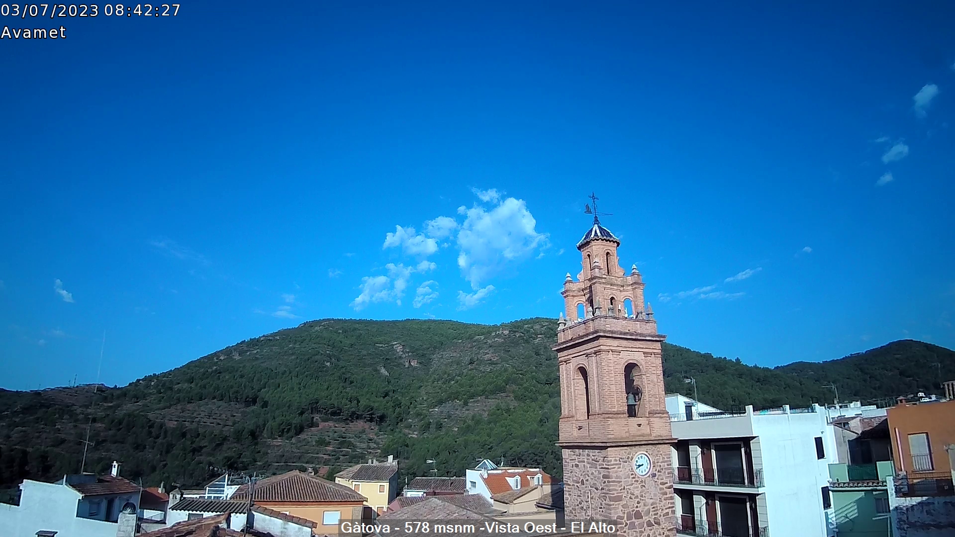 Tormentas fuertes en la mitad norte de la Comunidad Valenciana