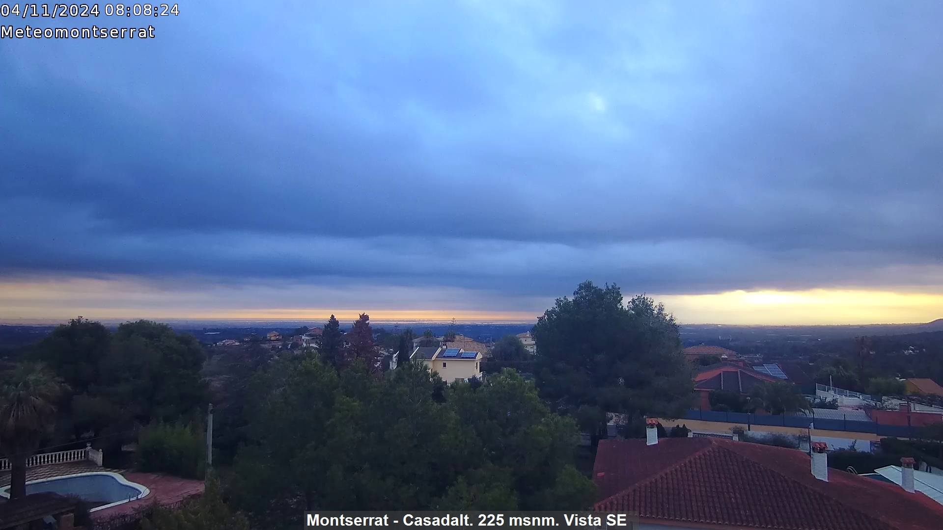Lluvia a primeras horas en gran parte de Castellón