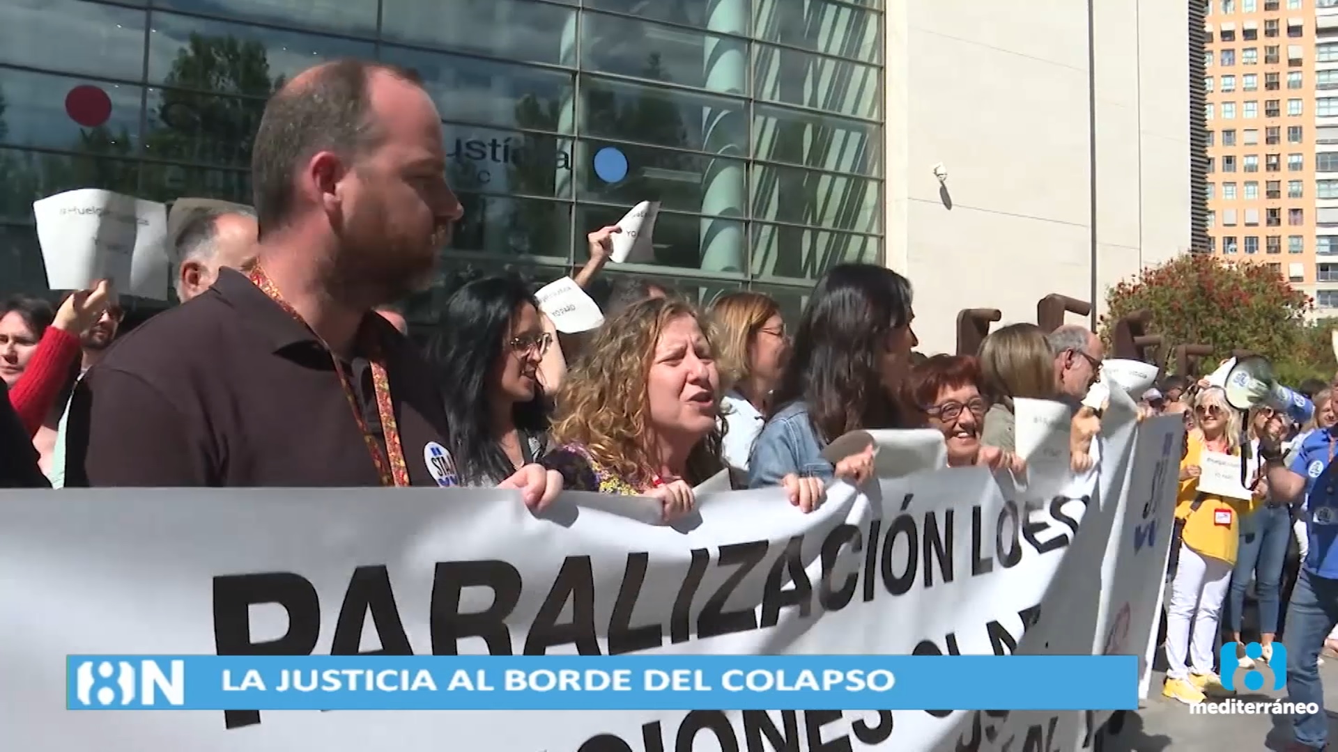 Las huelgas en Justicia amenazan con paralizar los juzgados