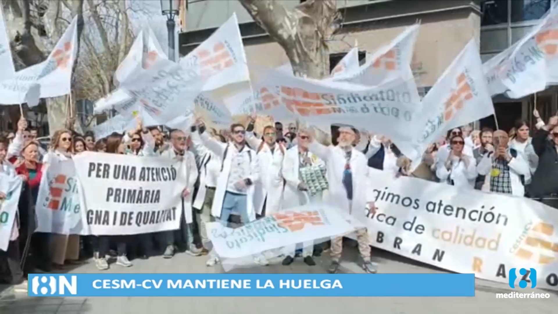 El Sindicato Médico mantiene la huelga del lunes al no llegar a un acuerdo con Conselleria