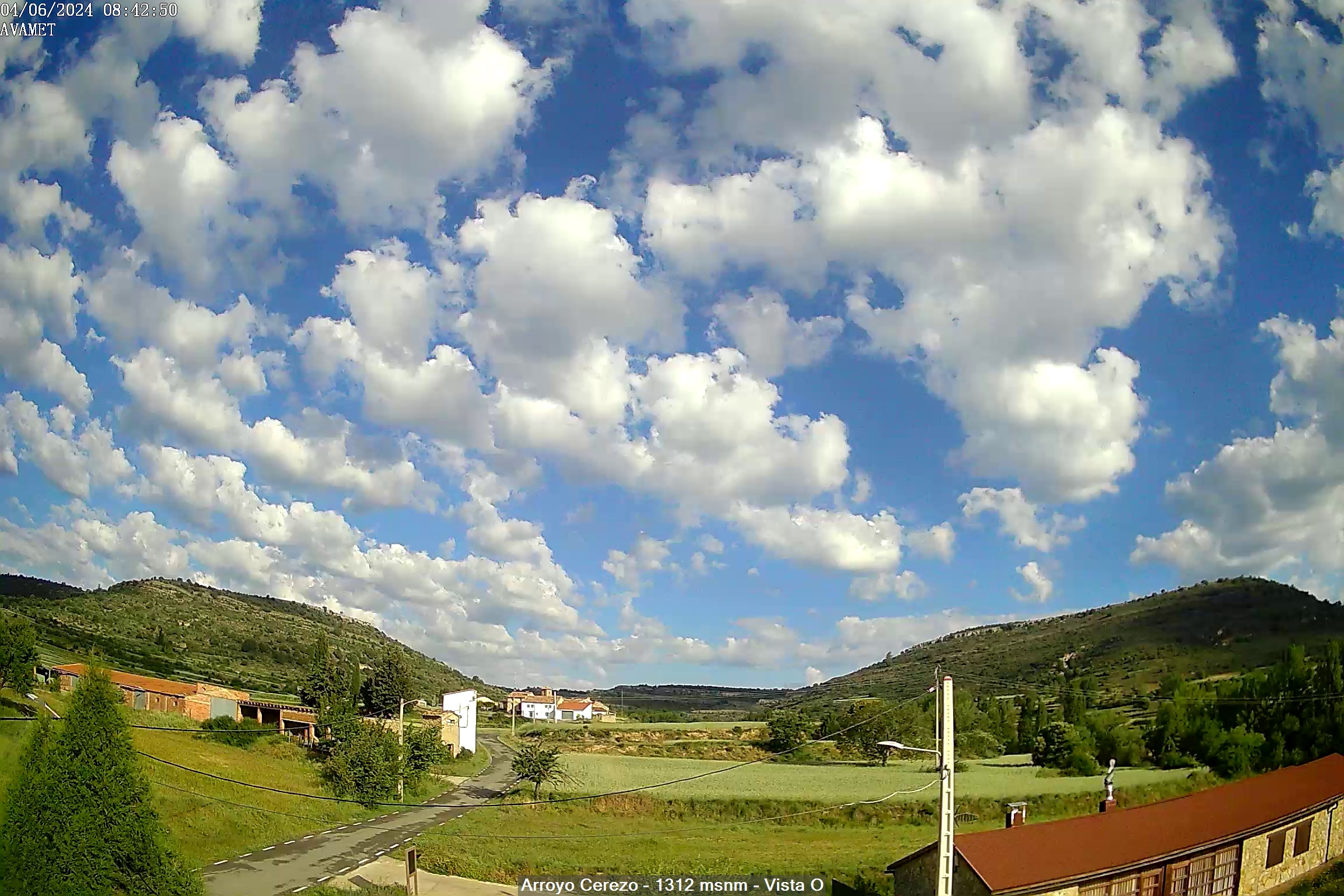 Chubascos y tormentas en el interior de la mitad norte
