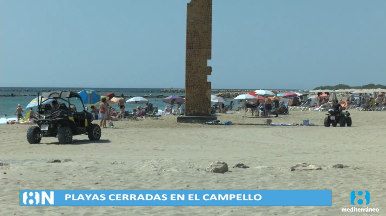El Campello prohíbe el baño en sus playas por la huelga de socorristas