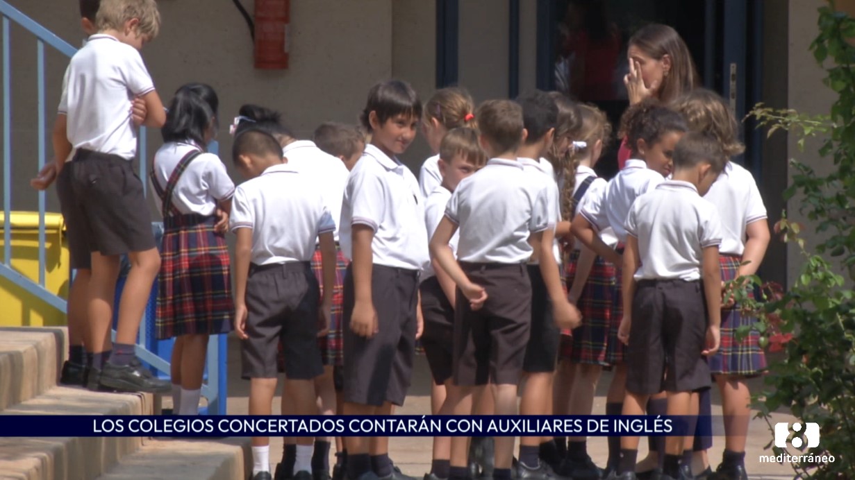 Los colegios concertados de la Comunidad Valenciana contarán con auxiliares de inglés