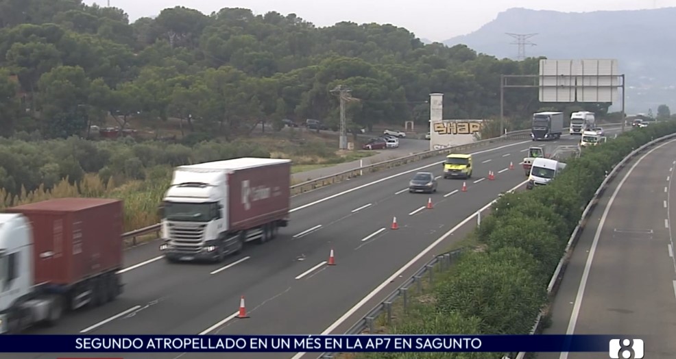 Fallece un hombre en un accidente entre un camión y un coche en Sagunto