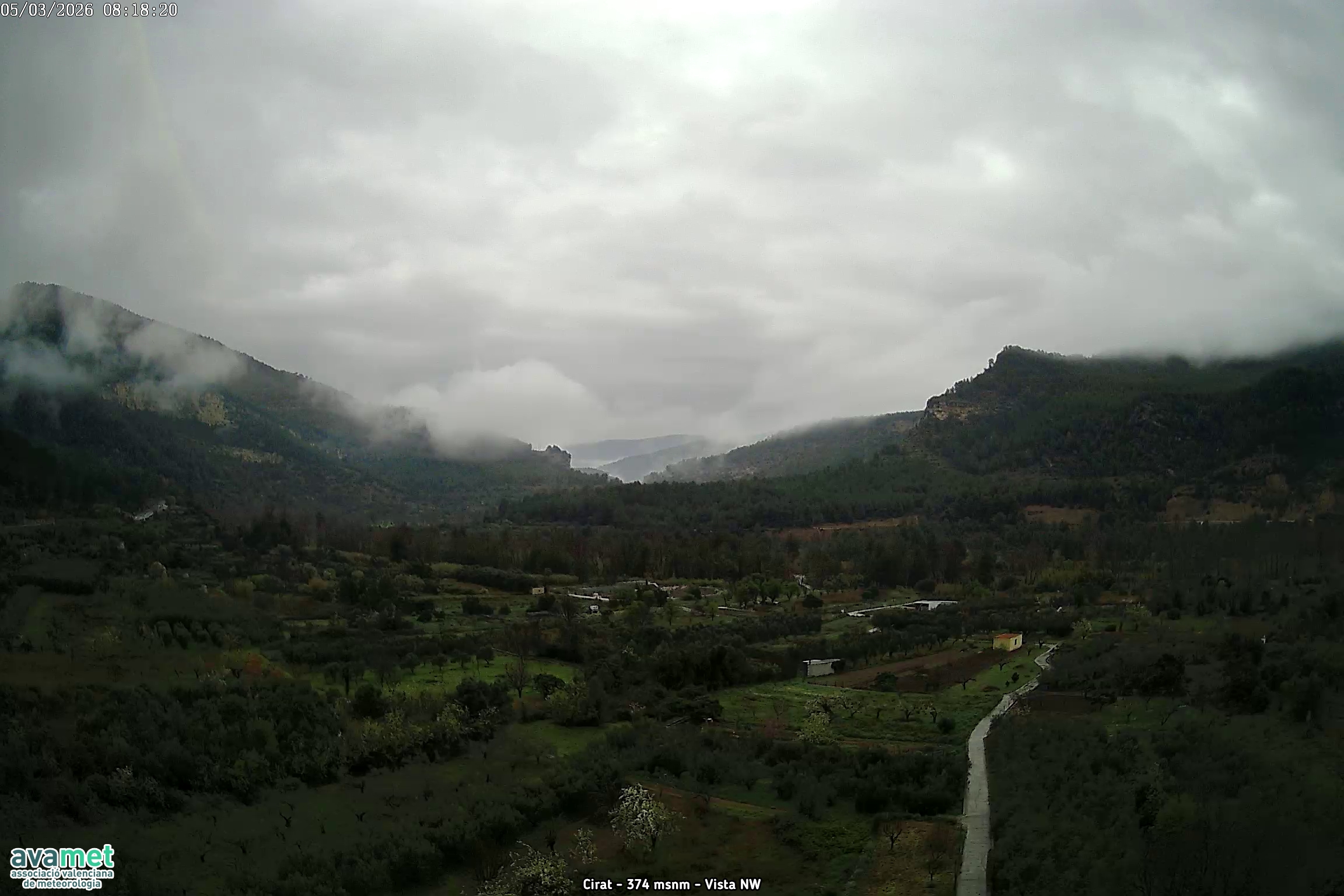 Jueves de lluvia, que puede ser persistente