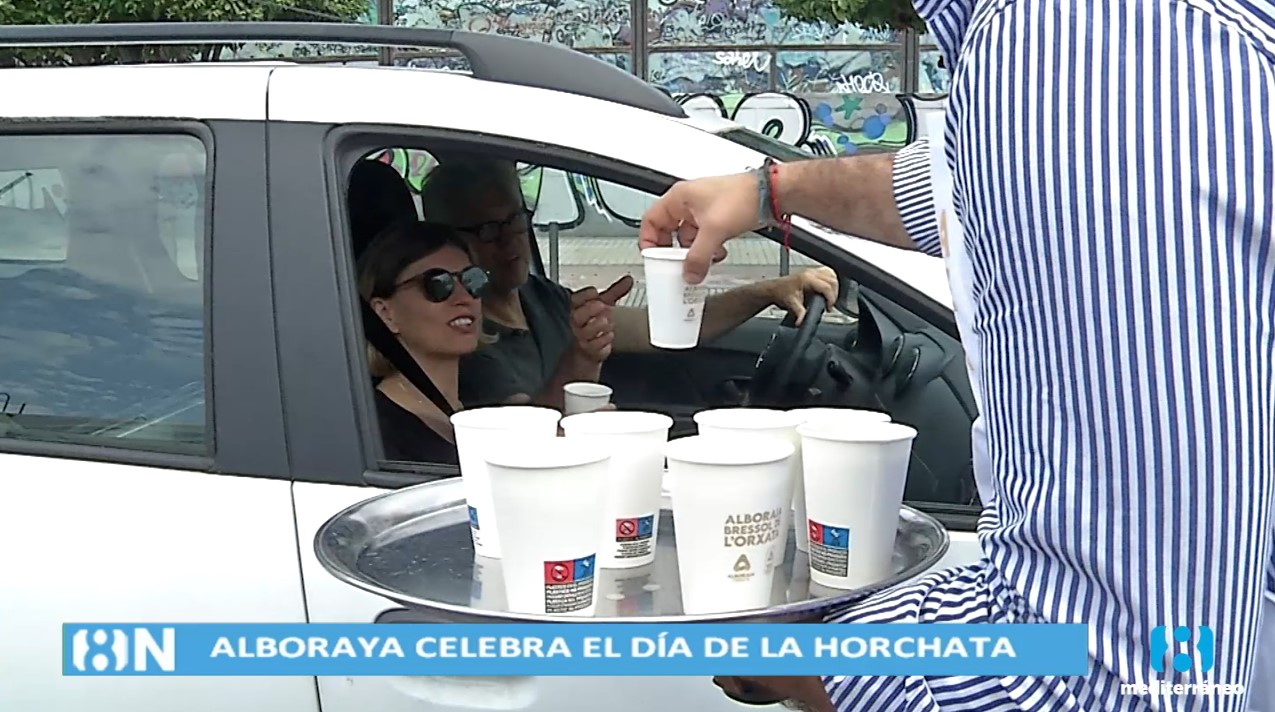 Alboraya reparte fartons y horchata gratis