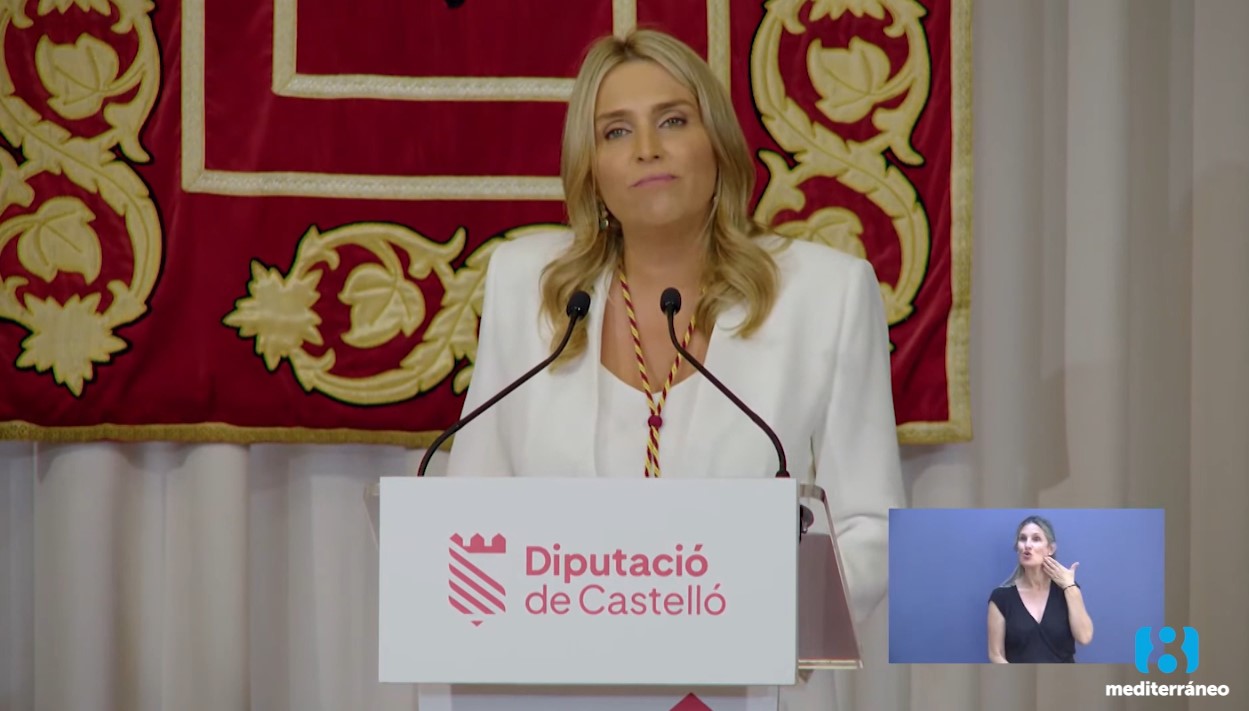 Marta Barrachina se convierte en la primera presidenta de la Diputación de Castellón